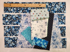 Fabric Scrap Bundle Cotton Quilting & Novelty Prints for Small Projects & Crafts