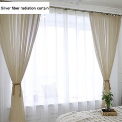100% Silver Fiber Mesh Fabric Anti-radiation Fabric Sheilding Signal EMP RF EMI