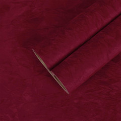12”X100” Dark Red Self Adhesive Velvet Flocking Liner Sheet Soft Velvet Flock
