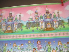 Briar Rose Fabric Princess in a Tower Possibilitie AVLYN INC. STRIPED SBTYX44
