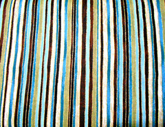 FABRIC TRADITIONS #10014″ MULTI COLORED STRIPE GOLD LINING BTY