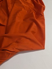 Orange Spandex Polyester Athletic Fabric 4 Way Stretch 2 Yard Cuts