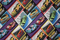 TEAM NASCAR COLORFUL PICTORAL RACING – 100% COTTON FABRIC