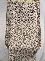 Large Lot Vintage Floral Fabric Pieces Scraps 3 Pounds Tiny Flowers 90’s