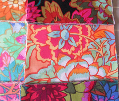Kaffe Fassett CLOISONNE 6.5 inch squares GP46 original issue, 5 of each