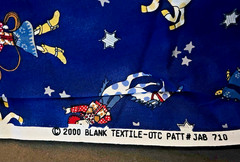 VTG 2000 Cowgirl Western Toss on Navy Blue # JAB 710 by Blank Textile BTFQ