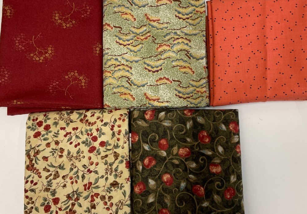 1/4 YARD BUNDLE OF 5 – PACK #11