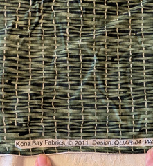 Assorted Print Fabric Remnants Lot – Kona Bay Green & Red Stripes Checks