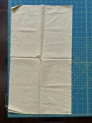 1930’s Vintage Feedsack Fabric-Over 1.5 Yards Total- Yellow Reproduction- VTG