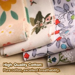 40 PCS 2.6 Inch Jelly Roll Fabric Strips Precut Cotton Floral Quilting Pink