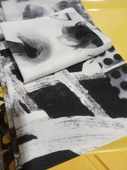 Quilt Addicts Anonymous Subway Quilt A Finishing Kit/Fabrics-7 Total Fabric-Read