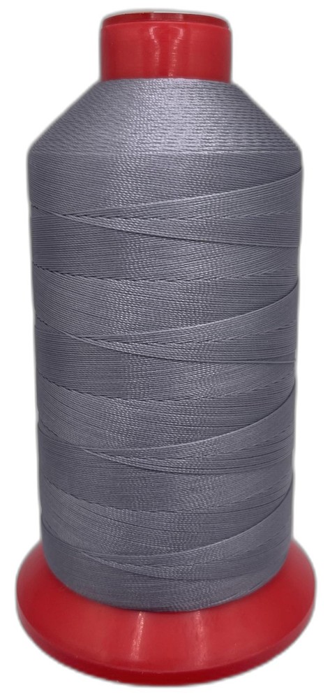 Bonded Nylon Sewing Thread V-69 T70 1500yds for Outdoor, 1500 yards, Gray