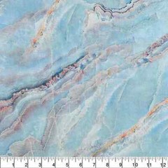Blue Agate Cotton Fabric / 100% Cotton / / Blue tones Gemstone/ Sold by the yard