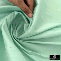 Mint Green 100% Pure Silk Fabric By The Yard, 41 inches width Green Silk Fabric