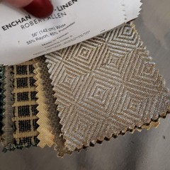 80pc Loose Fabric Samples 4x9in Fabric Swatches Various Patterns (f)