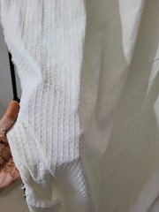 Natural Cotton waffle fabric for fabric Sewing, towels, bedding