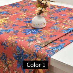 100X145cm Floral Fabric DIY Sofa Cover Table Cloth Cushion Case Materials Decor