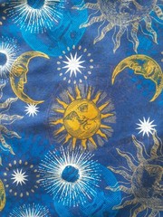 Quilting Cotton Celestial By Whistler Studios Windham Fabrics 2 Pieces 7 Yards