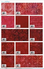 Berry Lemonade Expressions Batiks Riley Blake 5″ Stacker 100% Cotton Precuts