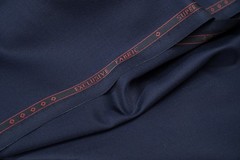 Dragon Biella Super 120s Pure Wool Suit Fabric Navy Blue 260g 3.1m Bespoke Italy