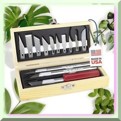 Precision Cutting Tool Set with Razor-Sharp Blades