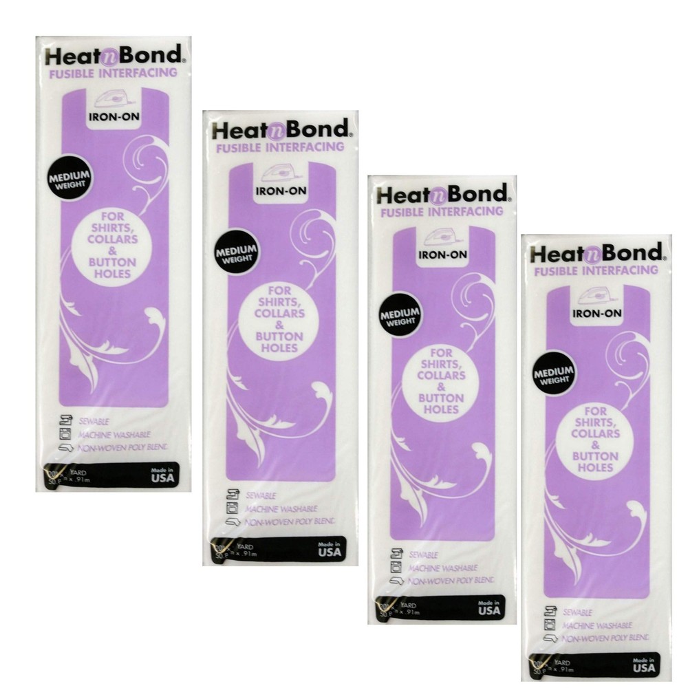 Therm O Web Thermoweb Heat N Bond Medium Weight Iron On Fusible White
