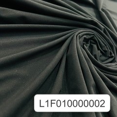 Black lining fabric for Swimwear 85 Polyester 15 Spandex 120gsm 4Way Stre