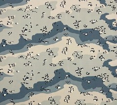 BORDER GUARD MULTI CHOCOLATE CHIP Military Spec RIPSTOP BY 1/2(0.5) YARD 66″W