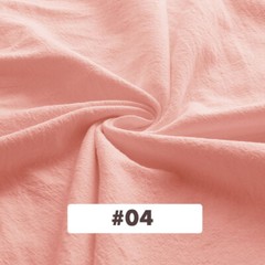 1.4*0.5M Faux Linen Fabric Cotton Pleated Cloth Soft Fabric DIY Dress Crafts