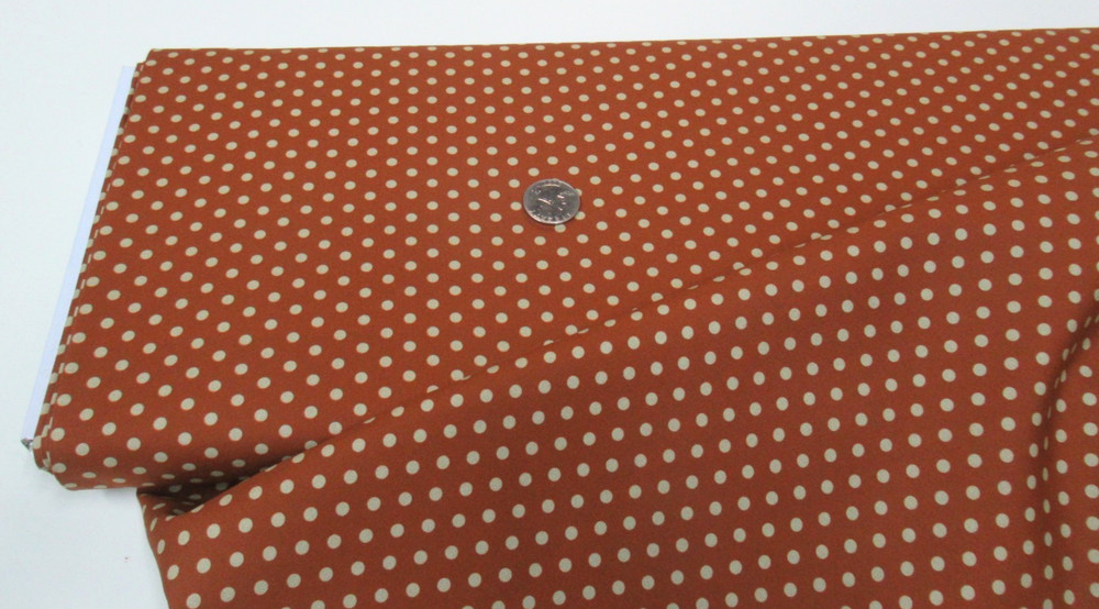 MARCUS quilt-craft fabric BUTTON bronze 2 yds (r-311610) Ultimate Umbers Last!