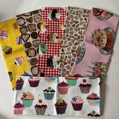 Lot Quilting Fabrics Cotton Cakes Sweets Deserts