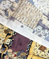 Checkered Past Kathi Walters Sewing Theme Quilting Fabric BT Half Y #13