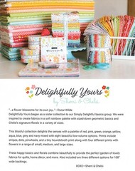 Delightfully Yours Moda Charm Pack 42 100% Cotton 5-inch Precut Quilt Squares