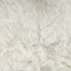 Shason Textile (2 Yards Cut) Luxury Faux Fur Polar Bear – Long Pile, Ivory