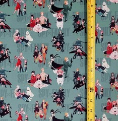 SPY X FAMILY ANIME 1 YARD FABRIC ( 36″ X 58″ ) BRAND NEW