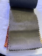 FABRIC SAMPLE BOOK MultiColor PERSUEDE SUEDE Solids 43 pcs LOT Quilt Craft