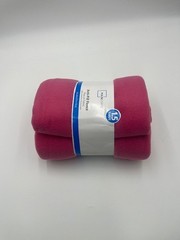 Mainstays Anti Pill Fleece Precut Fabric 54×60 1.5 Yards Pink