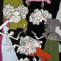 Ghastlie Casting Fabric Novelty Print and Misc. Ghastlie prints