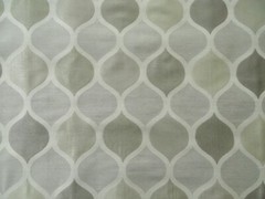 RICHLOOM RIGA OGEE POLY/VISCOSE UPHOLSTERY FABRIC 17″X17″