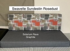 Sundestin Rosedust Printed Polyester Indoor/Outdoor Fabric 3 Yard piece