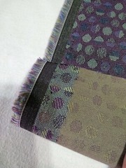 Ovallo Galaxy Purple/ Grey Upholstery Fabric By The Yard 36″ x 57″ new