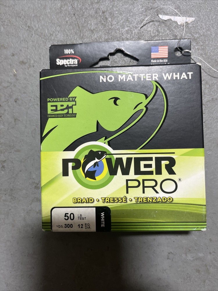 21100300500E 30LB. X 500 YD. Green 300YD/50LB White