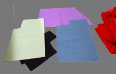 Multi-Color2 lbs Lot of Felt Fabric