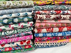 November SALE! 100 Cotton Random Fabric Scraps- Quilting/Craft