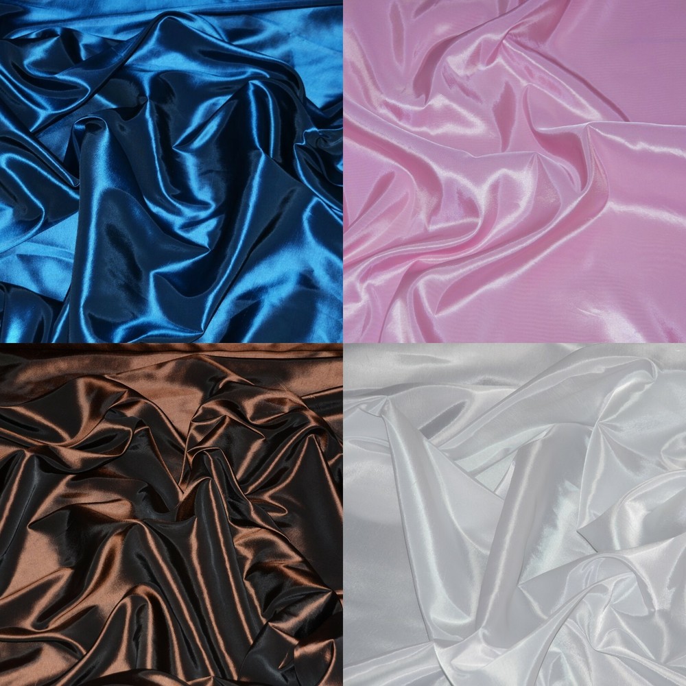 Taffeta Fabric | Faux Silk Taffeta Fabric | Fabric By The Yard 58″/60″
