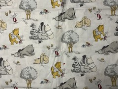 2020 DISNEY Winnie the Pooh A TOGETHERISH SORT OF DAY Cotton Fabric 108IN X 44IN