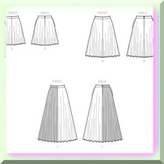 Colorful Circles Sewing Pattern Kit for Misses