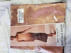 Ombre Silk Satin Long Length 4 Yards. Best Quality Soft Silk Satin. Width 44″