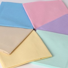 6 PCS 18×21 Inch Cotton Fabric Precut Quilting Bundles Solid Colors DIY Craft