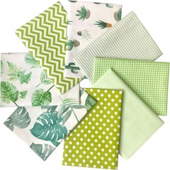 Quilting Fabric Misscrafts 8pcs 100% Cotton Craft Fabric Bundle Fat Quarters 18″
